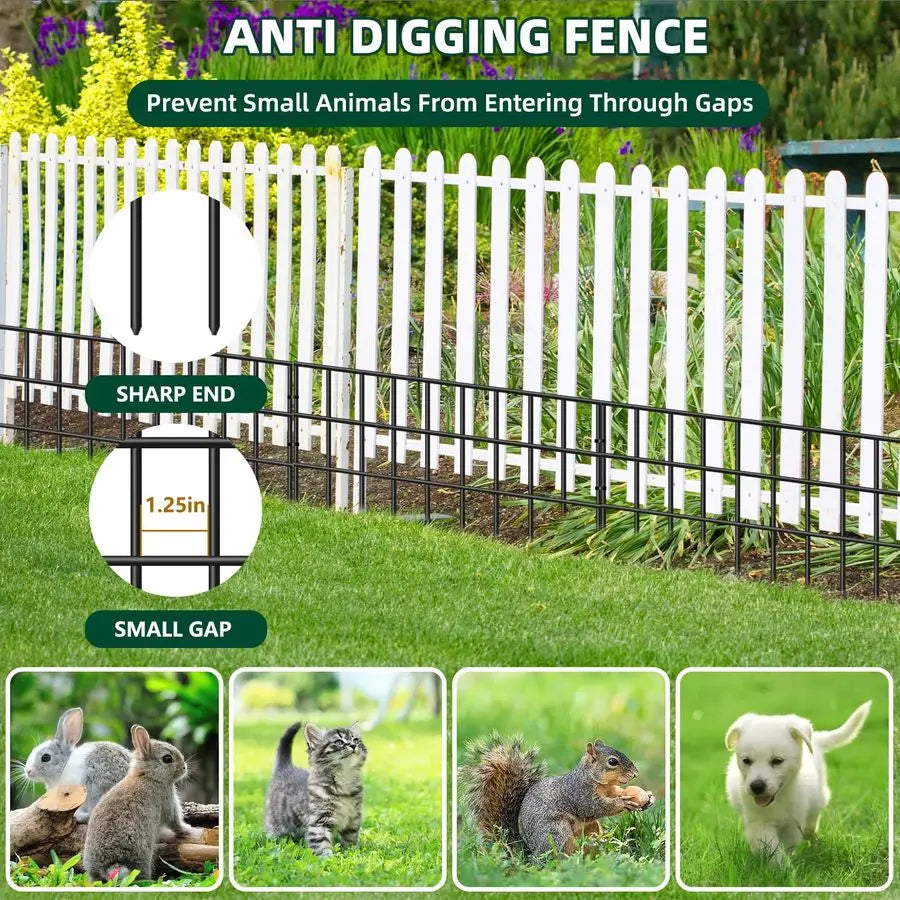 Garden Barrier Fence For Dogs And Rabbits 30 Panels