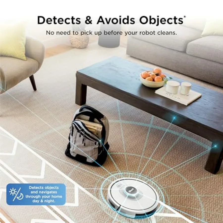 Robot Vacuum With Powerful Suction Self Empty Base Pet Hair