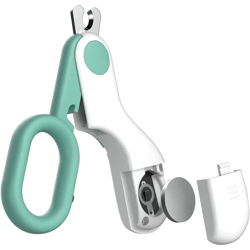 Small Animals Nail Clippers with LED Lights to Avoid Excessive Cutting - Claw Trimmer for Dog Cat Kitten Bunny Rabbit Bird Guine