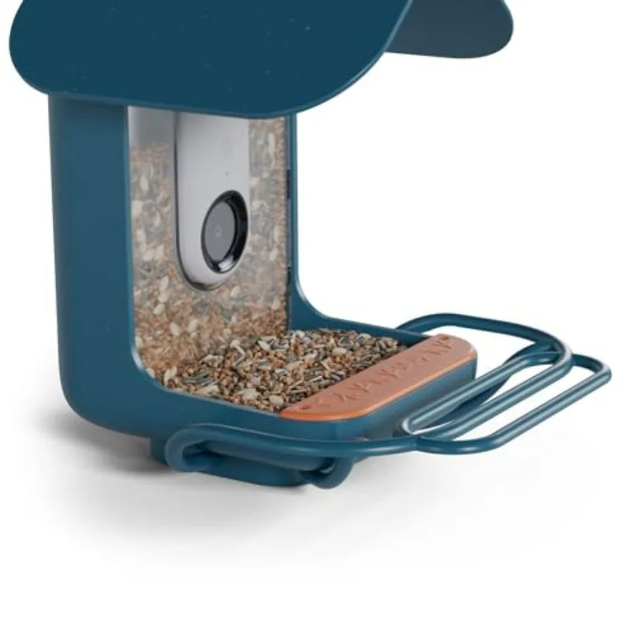 Birdbuddy Blue Perch Extender Add-On Accessory for Better Watching Experience - Outdoor Bird Perch - Weatherproof and Durable