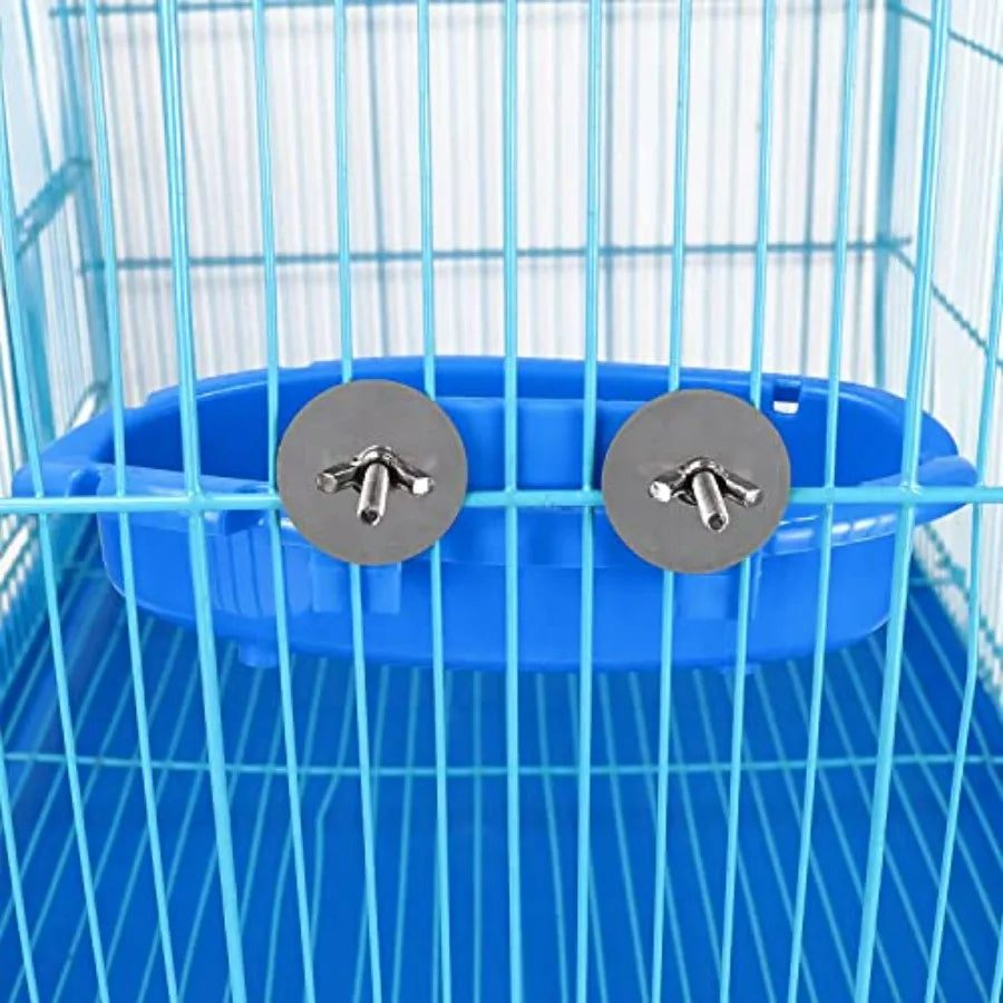 Hanging Bird Bath With Balls For Parrots And Budgies