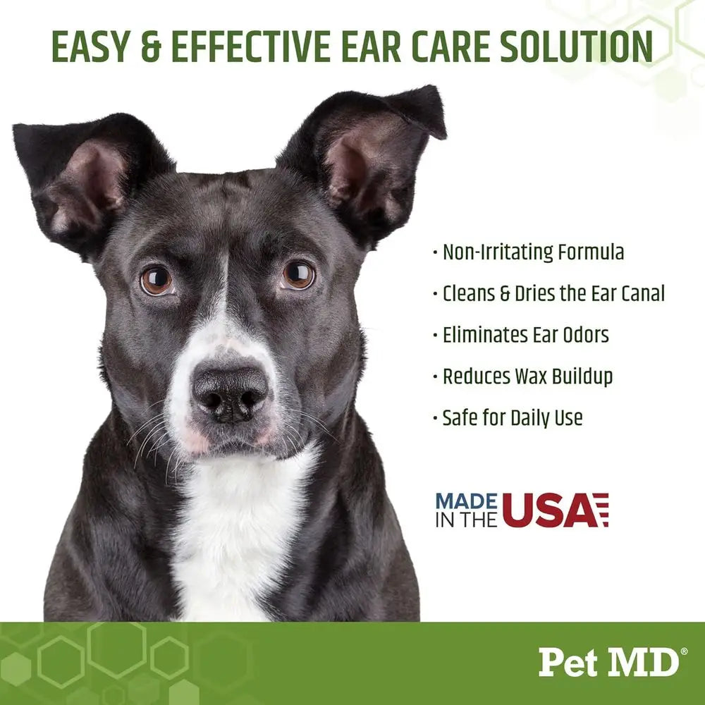 Dog Ear Cleaning Wipes – Otic Clear Dogs, Soothing Ear Care with Aloe Vera & Eucalyptus, Regular Wipes, 100 Count