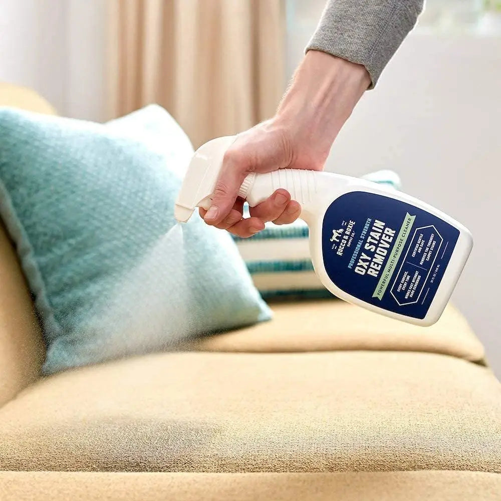 Oxygen-Powered Stain Remover Spray for Carpets, Pet Stains, Upholstery, Laundry, and More