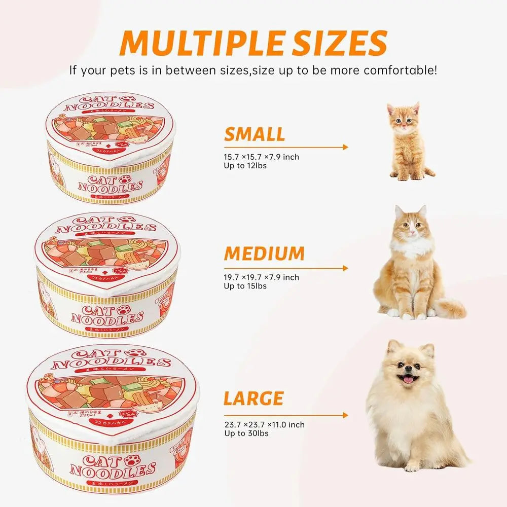 Dog & Cat Bed, Keep Warm and Super Soft Creative Pet Nest, Removable Washable Cushion for Indoor Cats, Suitable for Small Medium