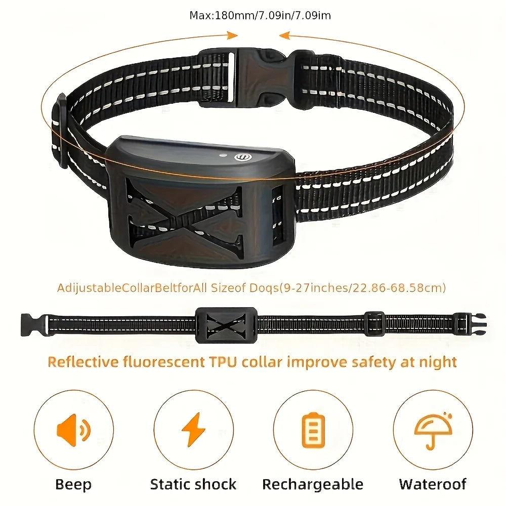 Newly Upgraded Wireless Dog Fence System, Large Capacity Battery, 9 Levels Adjustable Dog Electric Fence And Training Collar with Remote Control for Dog At The Same Time, Wireless Dog Boundary Containment System, Suitable for