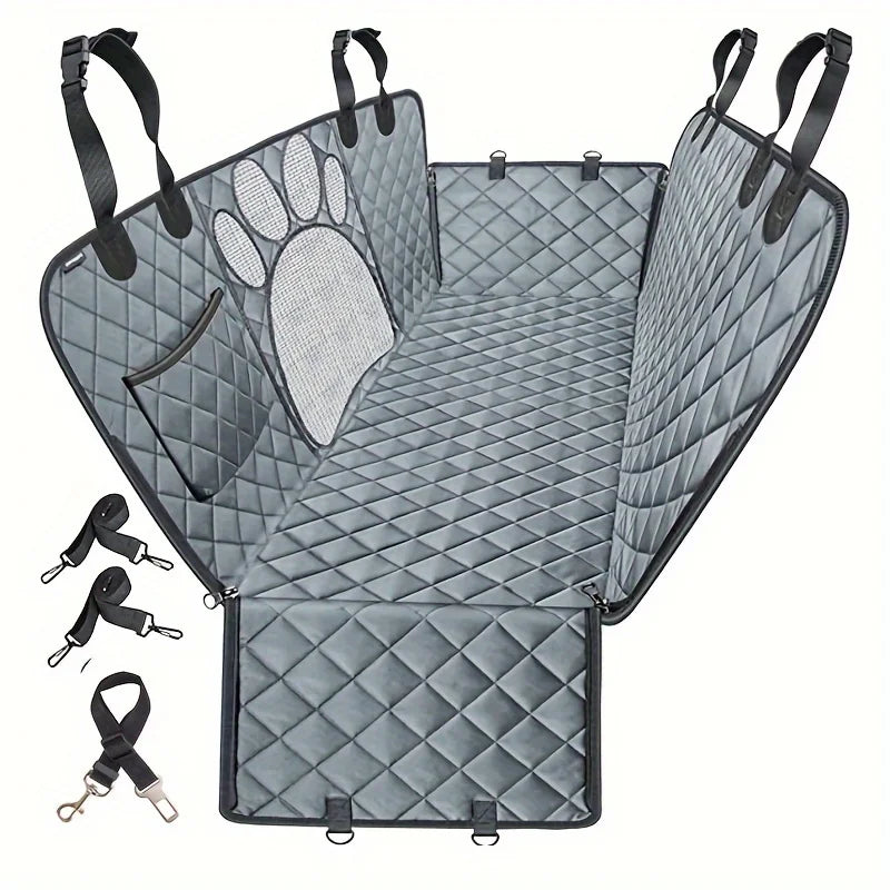 NONECN Waterproof Dog Seat Cover Hammock With Anti Slip For Cars