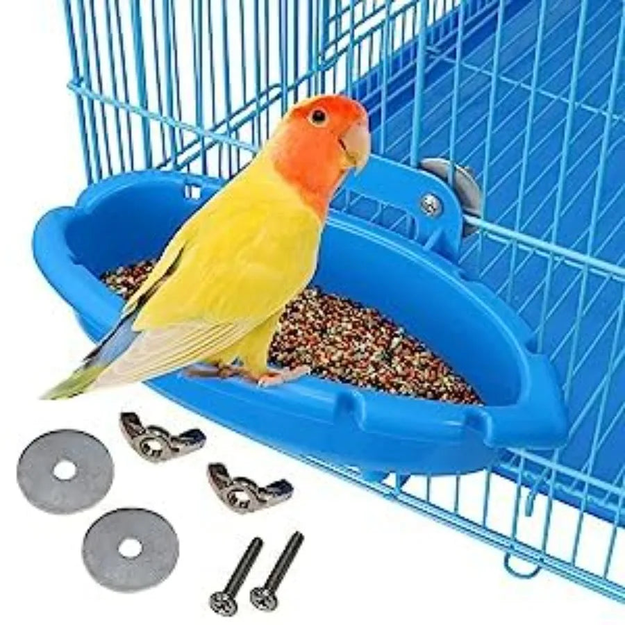 Hanging Bird Bath With Balls For Parrots And Budgies