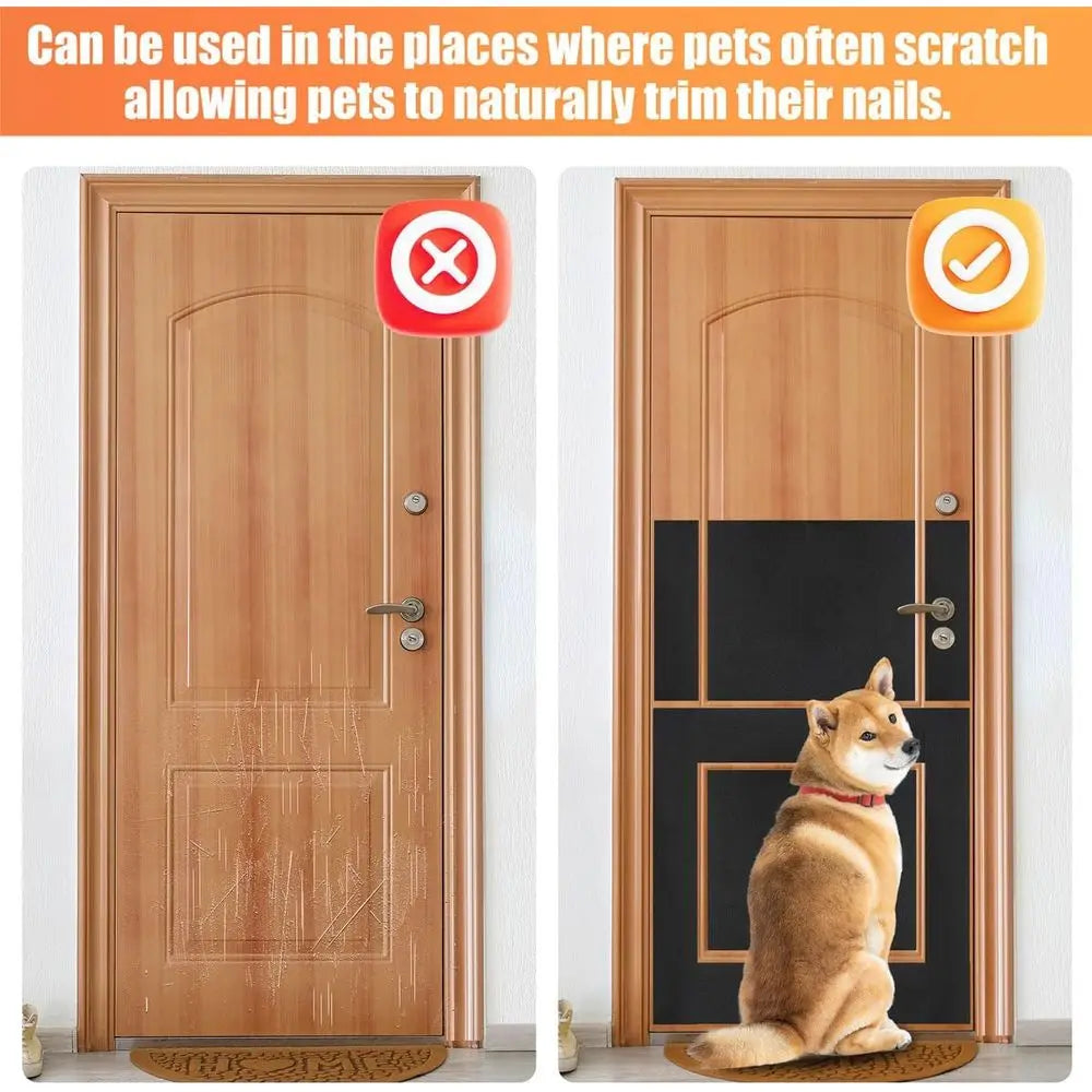 Nail Sel Adhesive Replacement Emery Paper for Dog Scratch Pad Cat Litter Box DIY on Places Pets Scratch Alternatives to Cat and