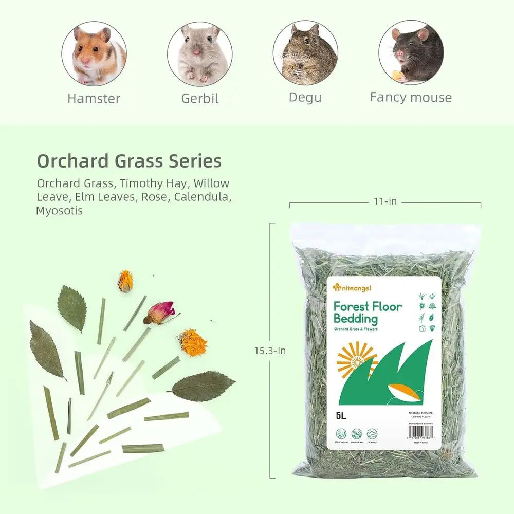 Natural Sot Hamster Bedding Mate Small Animal Habitat Decor Syrian Dwar Hamsters Gerbils Mice Degus Bunny Other Small-Sized Pet