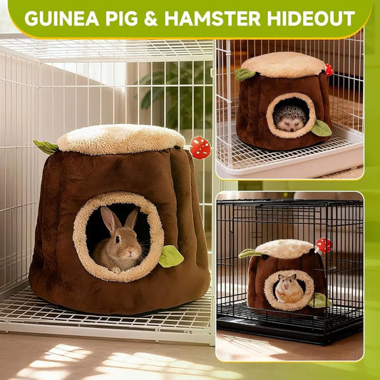 Guinea Pig Hamster Bedding Hideout Mouse Mice Rat Erret Bunny Rabbit Bedding Bed House Cage Accessories, Dwar Rabbits Hedgehog B