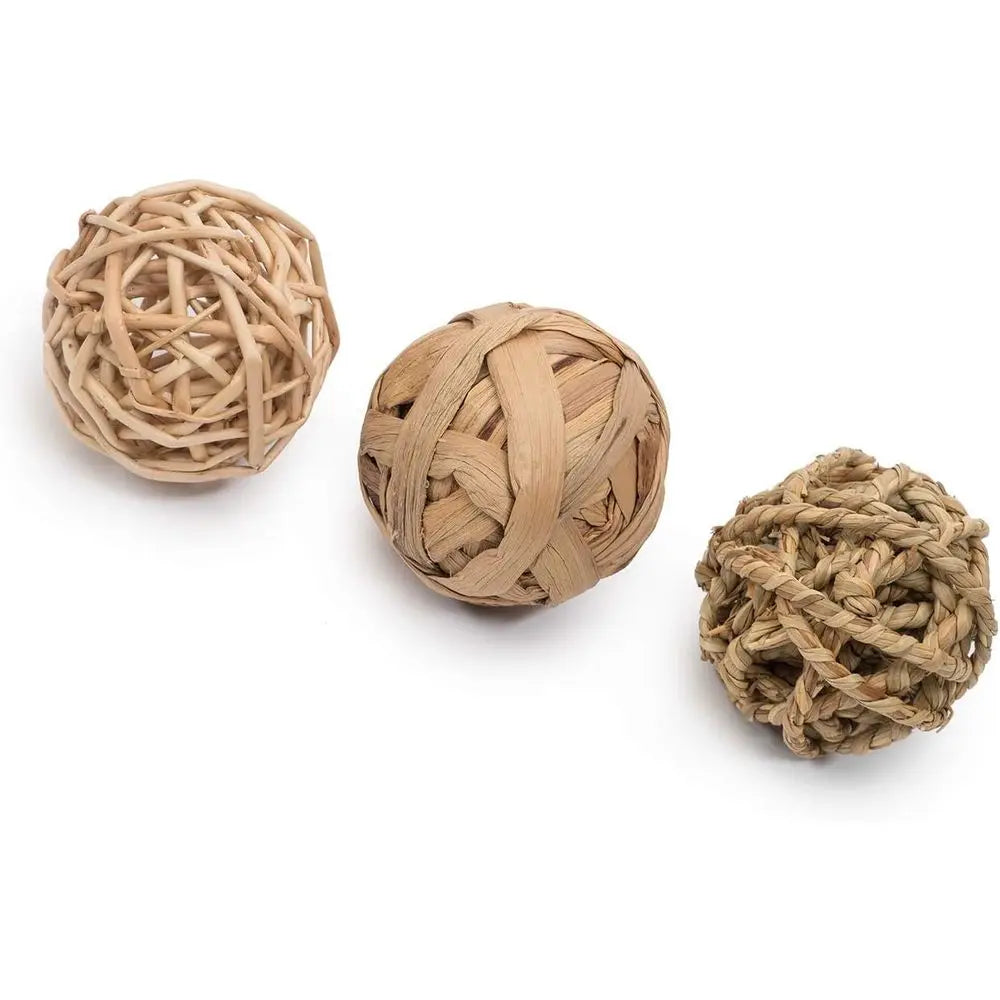 Small Animal Activity Toy, Pet Balls for Chinchilla Guinea Pig Rats Rabbits Hamster Gerbil Degu Bunny and Other Small Animals
