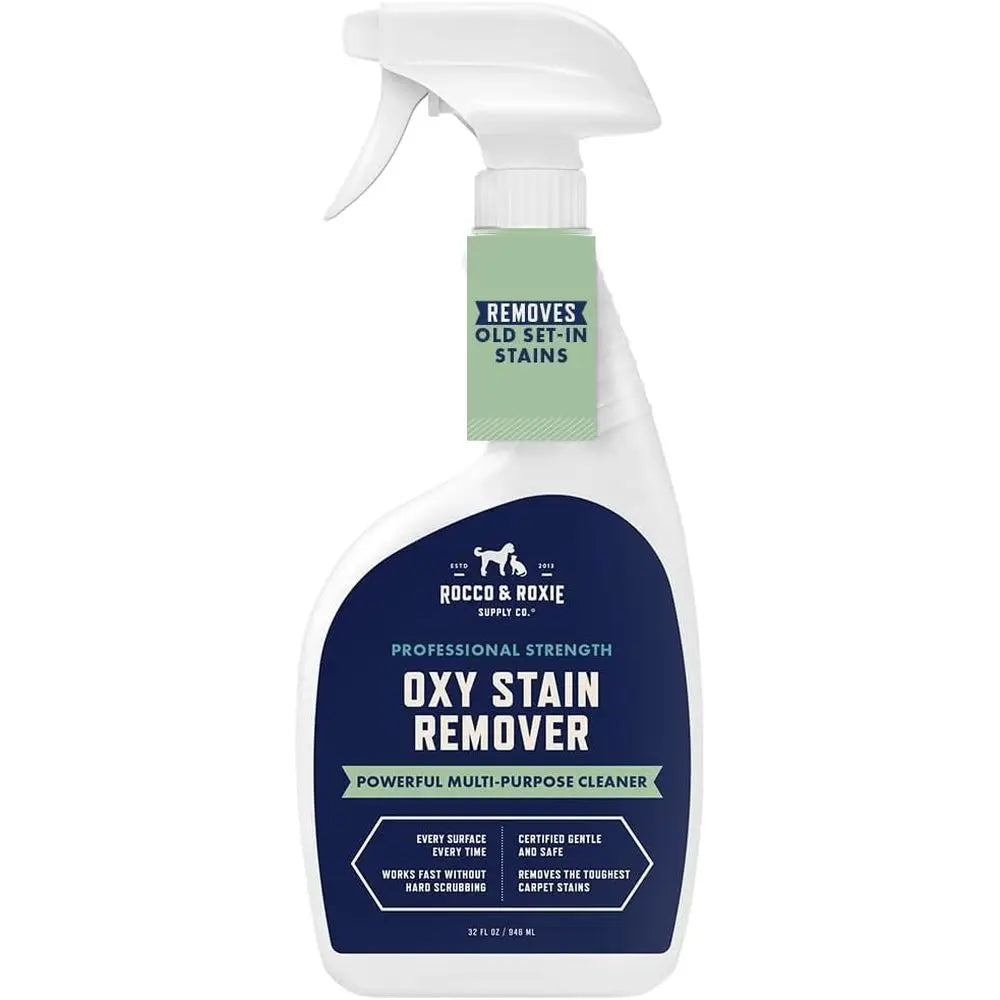 Oxygen-Powered Stain Remover Spray for Carpets, Pet Stains, Upholstery, Laundry, and More