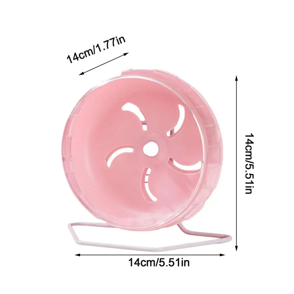 Rat Exercise Wheel Hamster Sport Running Wheel Small Rodent Mice Silent Jogging Pets Running Sports Gerbil Exercise Play Toys