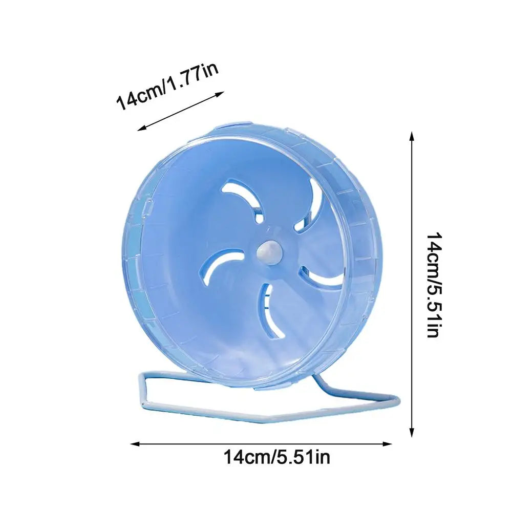 Rat Exercise Wheel Hamster Sport Running Wheel Small Rodent Mice Silent Jogging Pets Running Sports Gerbil Exercise Play Toys
