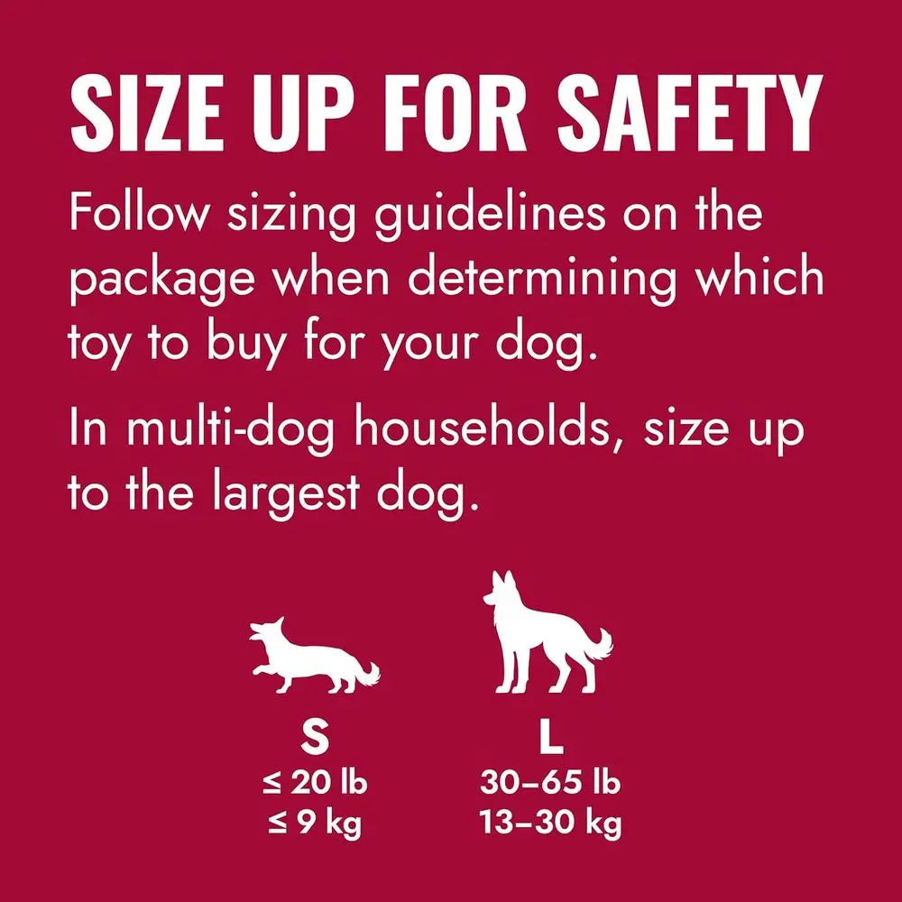 Durable Dog Toy or Outdoor Playtime - Natural Rubber Disc, Dog Toy or Activity - Ideal for Medium/Large Dogs