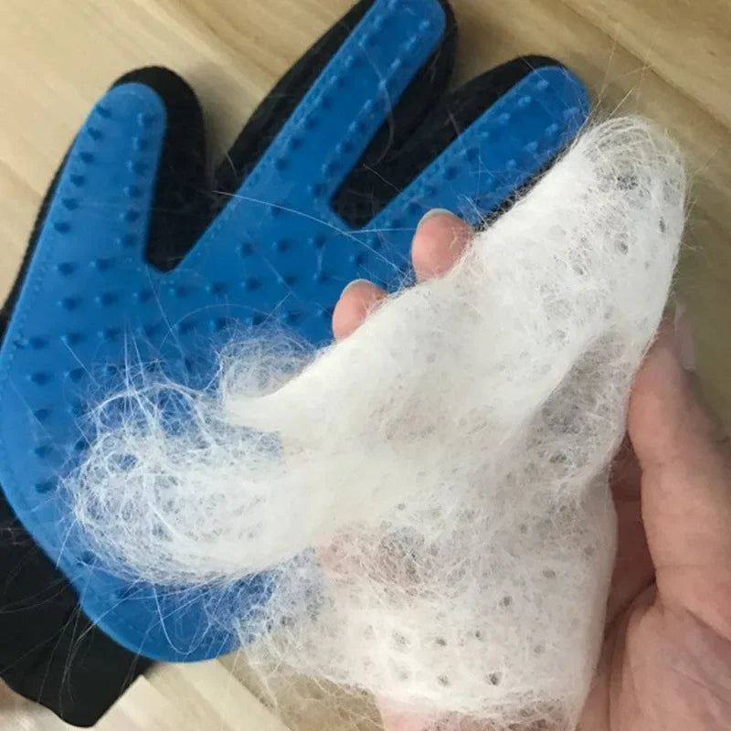 Pet Hair Remover Gloves Cat Grooming Hair Deshedding Brush Dog Comb Pet Bath Remover Clean Massage For Animal Massage Supplies