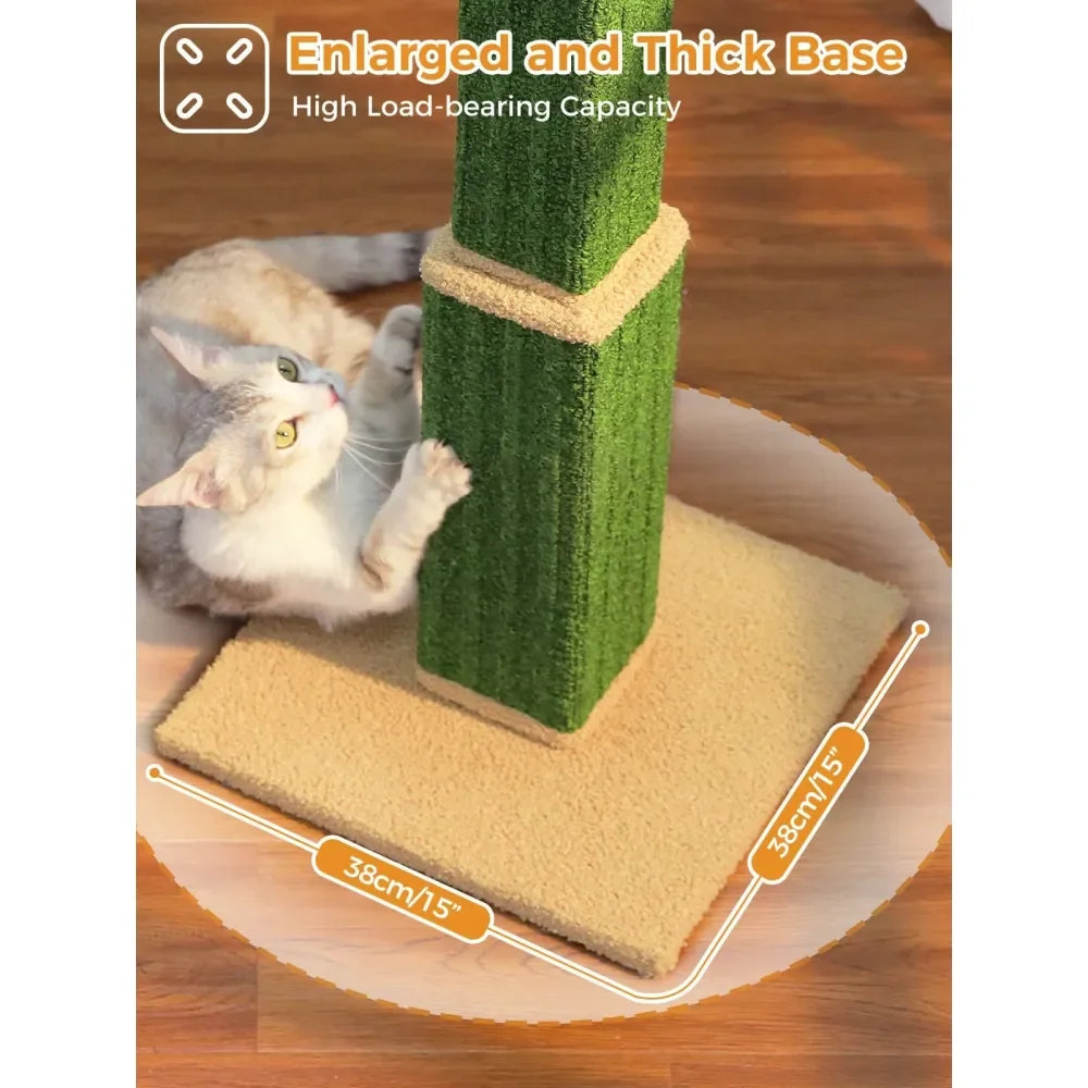 32 Tall Large Cat ching Post ching Post For Indoor Cats Adults Ultimate ch Post With Woven Sisal, Large Base And