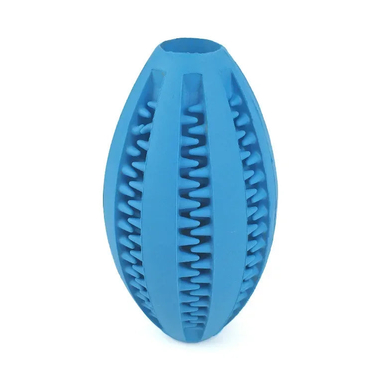 Pet Dog Chew Toys Teeth Cleaning Snack Ball Pet Dog Toy Ball Natural Rubber Super Tough Interactive Bouncy Pet Supplies Cat toys
