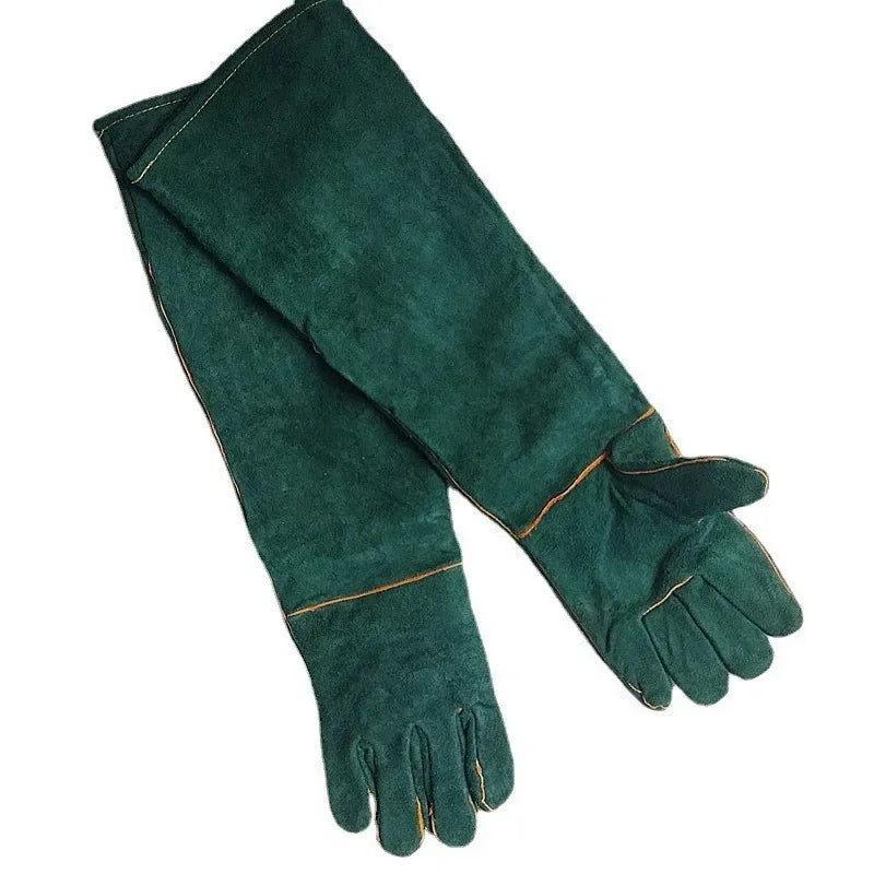 60CM Bite resistant animal gloves Multi-purpose pet gloves Welding treatment training dog safety gloves