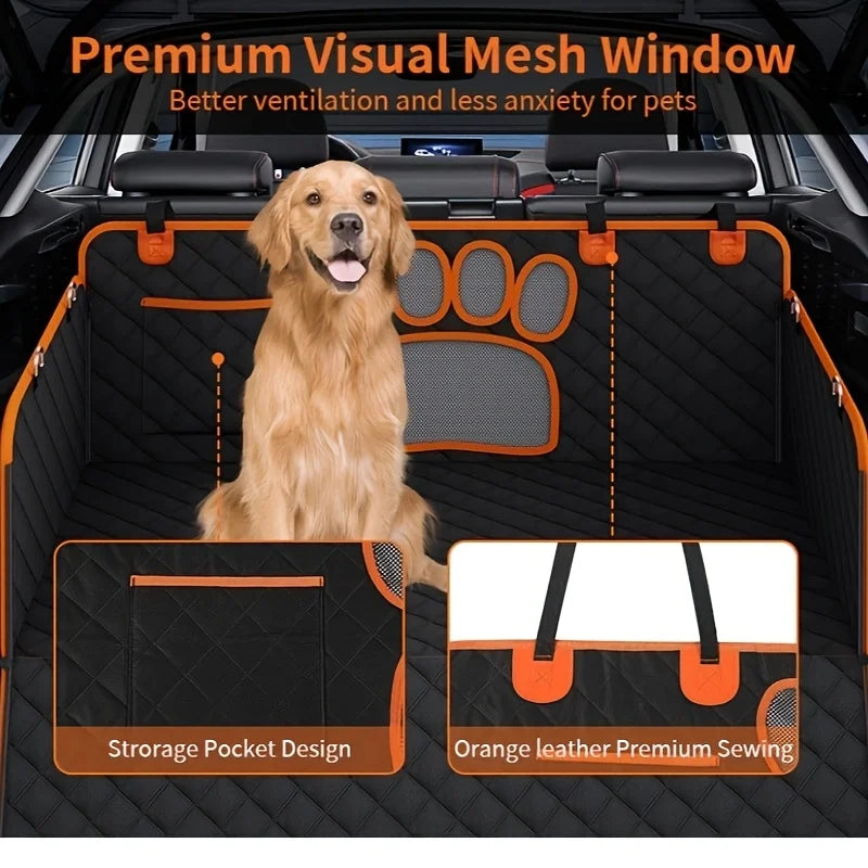 NONECN Waterproof Dog Seat Cover Hammock With Anti Slip For Cars