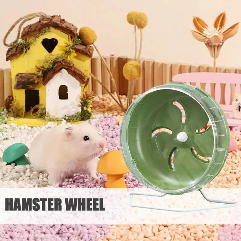 Rat Exercise Wheel Hamster Sport Running Wheel Small Rodent Mice Silent Jogging Pets Running Sports Gerbil Exercise Play Toys