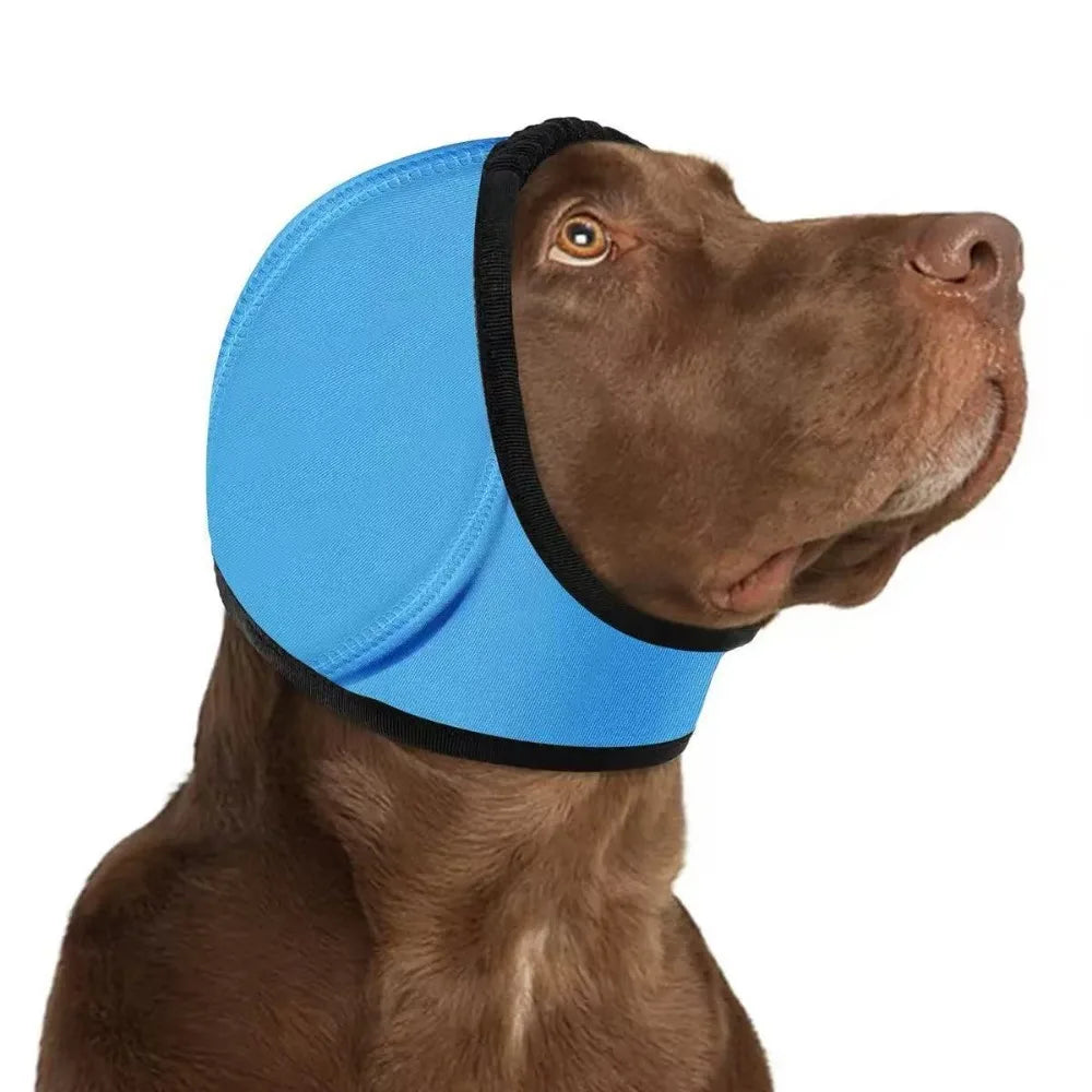 NONECN Waterproof Dog Ear Covers Noise Reduction Earmuffs For Pets