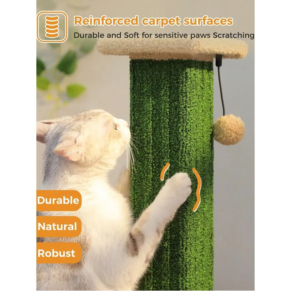 32 Tall Large Cat ching Post ching Post For Indoor Cats Adults Ultimate ch Post With Woven Sisal, Large Base And