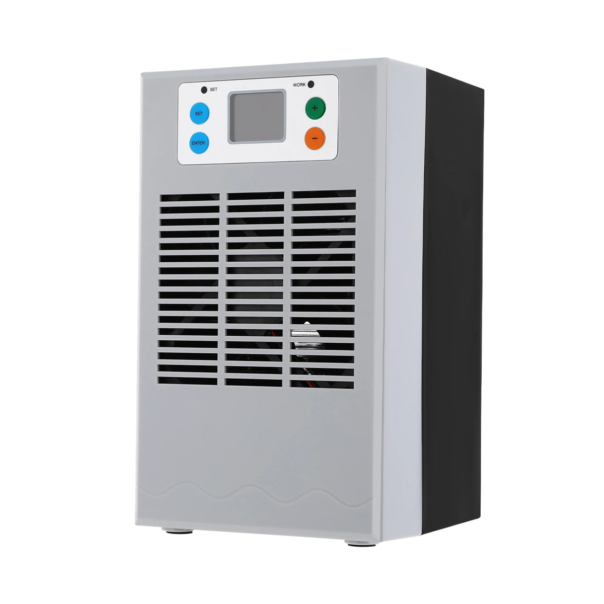 100W Fish Tank Cooling Heating Machine, Aquarium 30L Fish Tank Water Heater Air Conditioner LED Screen 10-40°C Control