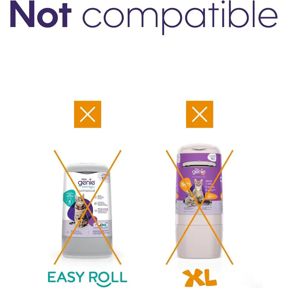 Jumbo 2-Pack, 56 Total t | Up to 8 Months o Supply in 2 cartridges | Odor Control Cat Litter Bags