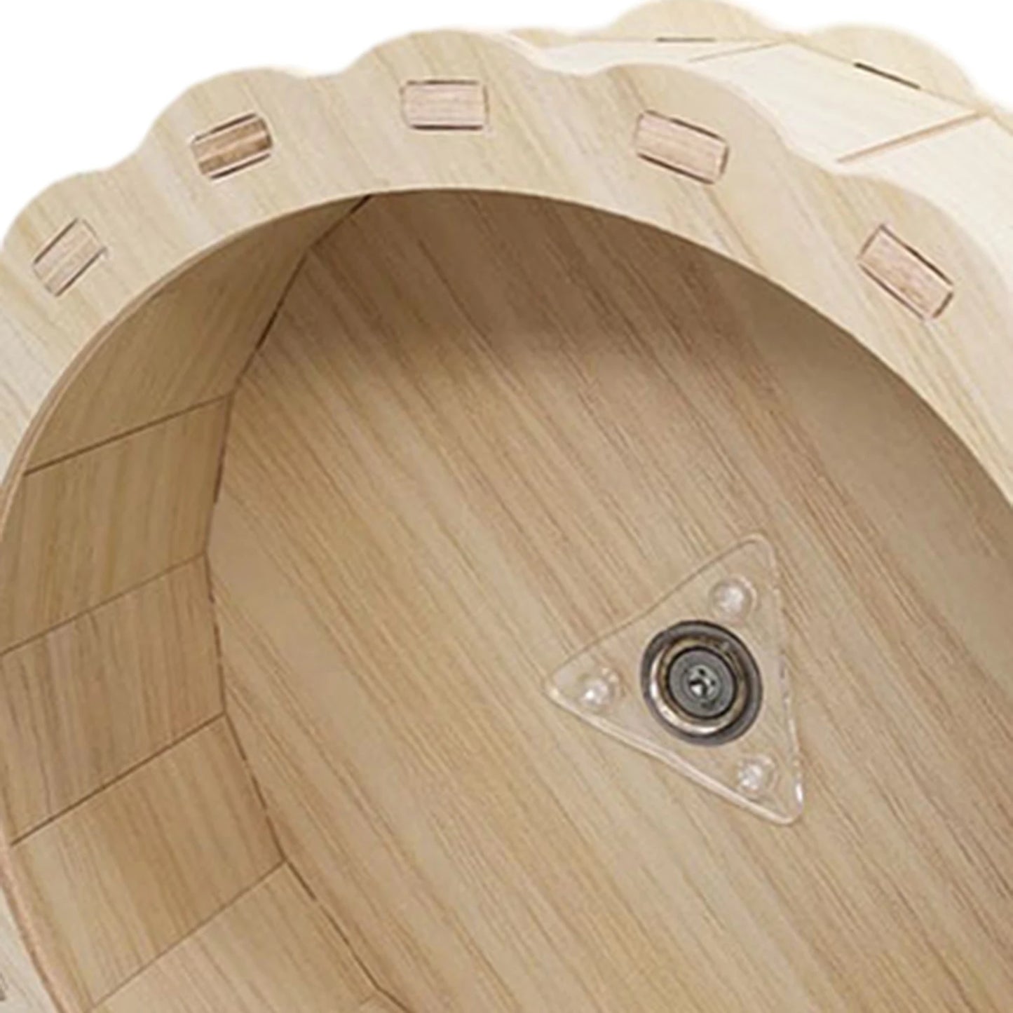 Hamster Wooden Running Wheel Toys Exercise Wheels for Gerbils Syrian Hamster Pet Hamster Running Wheels Stand Cage Accessories