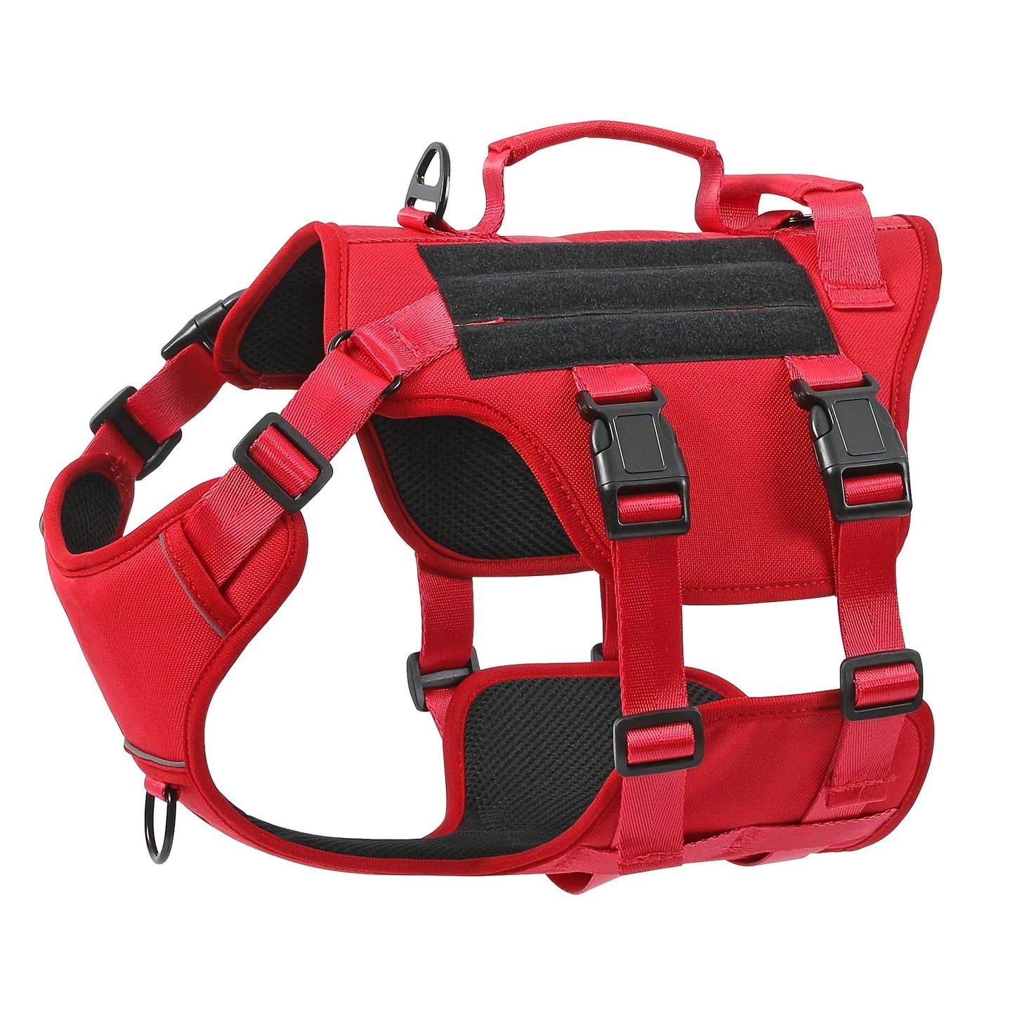 Escape Proof Dog Harness Soft Padded Full Body Pet Harness Reflective Adjustable No Pull Vest with Lift Handle And Leash Clip for Large Dogs Walking Hiking Training