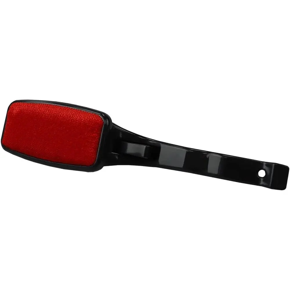 Swiveling Lint Brushes or Clothes and Furniture | Plastic Garment Brush (Red)