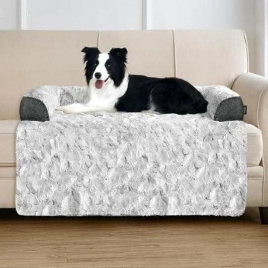 Calming Dog Bed for Couch Non Slip Ultra Plush SofaMat