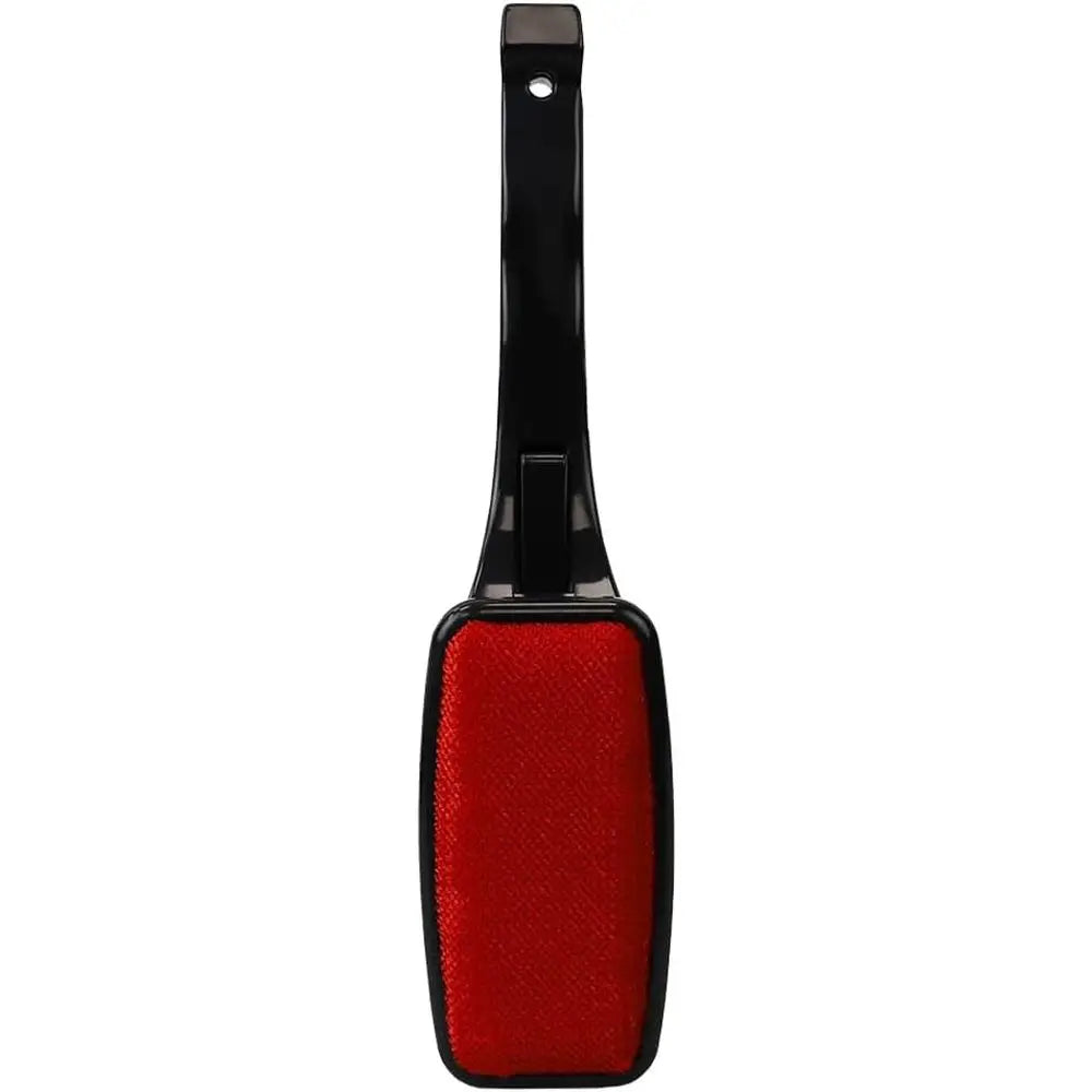 Swiveling Lint Brushes or Clothes and Furniture | Plastic Garment Brush (Red)