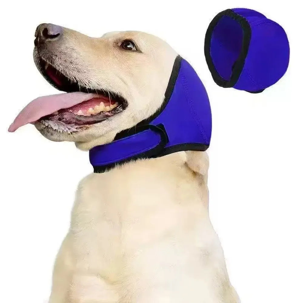 NONECN Waterproof Dog Ear Covers Noise Reduction Earmuffs For Pets