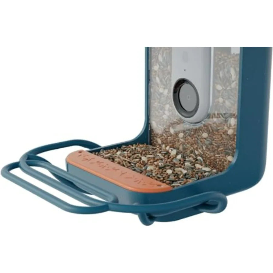 Birdbuddy Blue Perch Extender Add-On Accessory for Better Watching Experience - Outdoor Bird Perch - Weatherproof and Durable