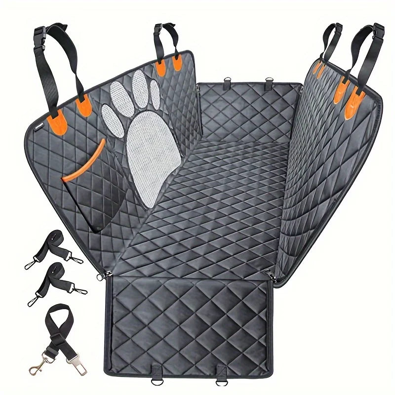 NONECN Waterproof Dog Seat Cover Hammock With Anti Slip For Cars