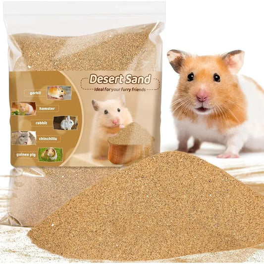 Hamster Desert Sand 15OZ Sand Bath Reptile Hermit Crab Dwar Hamster Chinchilla Gerbil Turtle Zoo Med Repti Sand Substrate Hamste