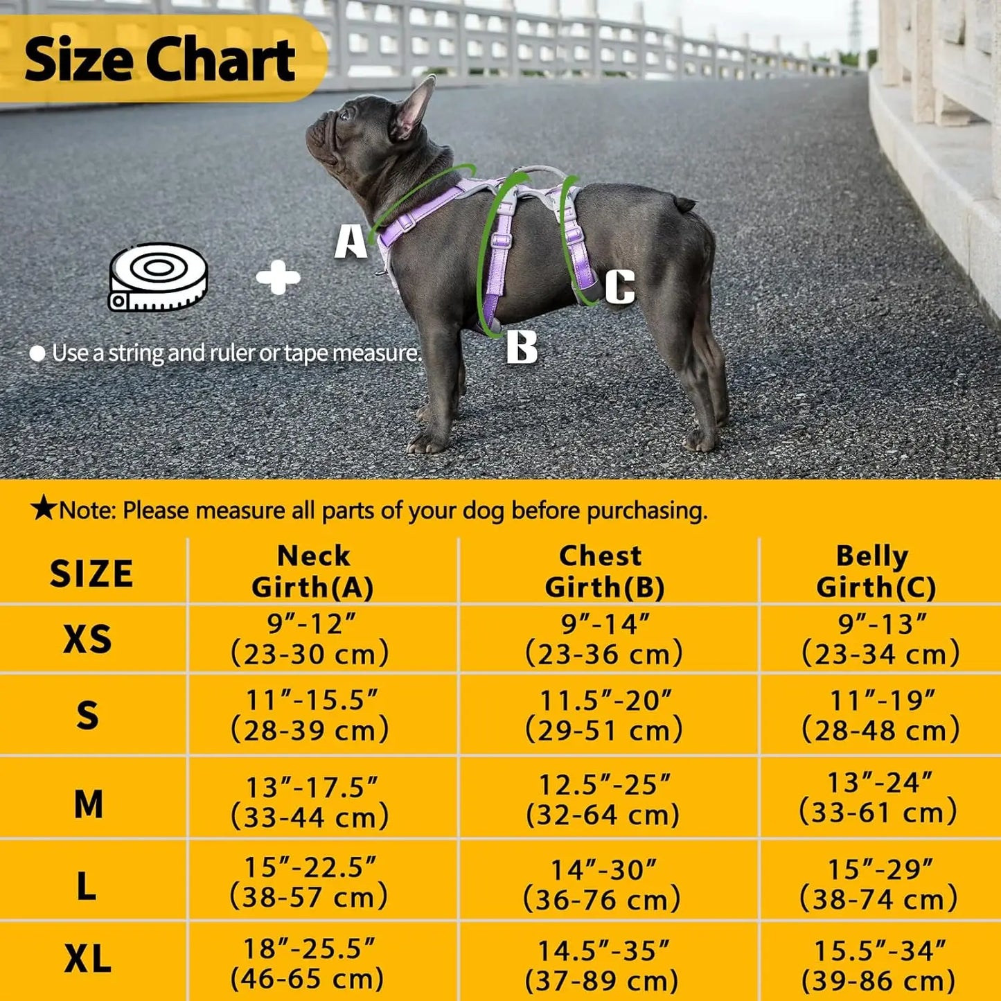 Escape Proof Dog Harness No Pull Reflective With Lift Handle