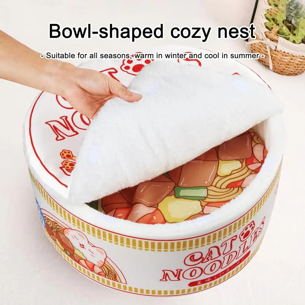 Dog & Cat Bed, Keep Warm and Super Soft Creative Pet Nest, Removable Washable Cushion for Indoor Cats, Suitable for Small Medium