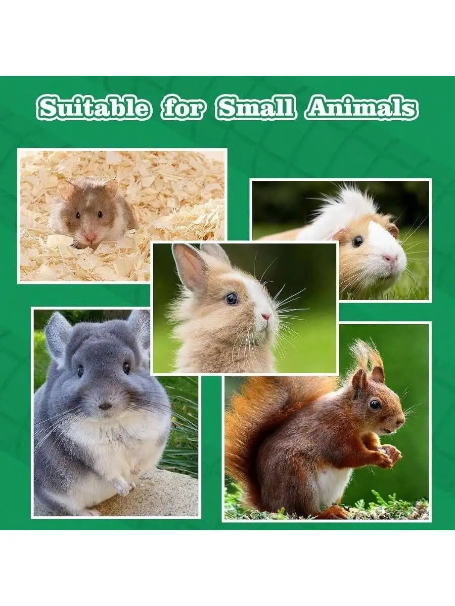 Wooden Chew Toy For Guinea Pig Rabbit Hamster Chinchilla Rat Small Animal Cage Accessory