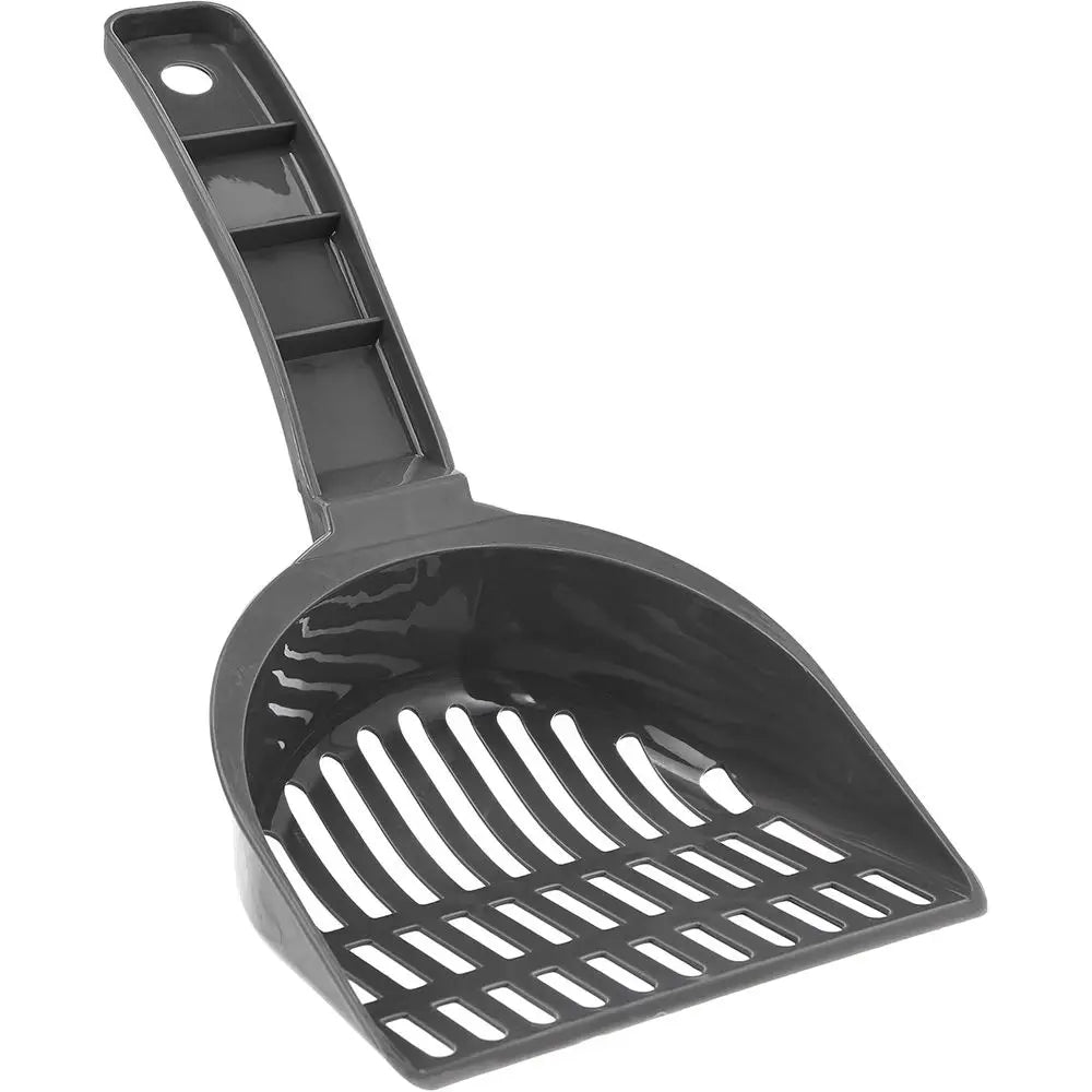 Durable Cat Litter Scoop with Holder, Hangs on Litter Box, Efficient Scooper