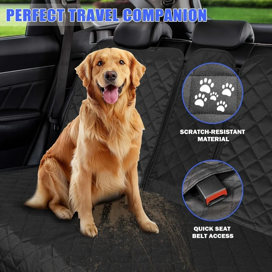 Car Seat Cover for Back Seat, Car Seat Cover 60/40 Split Bench for Family Car, Compact SUV, MPV - Standard - 53" W