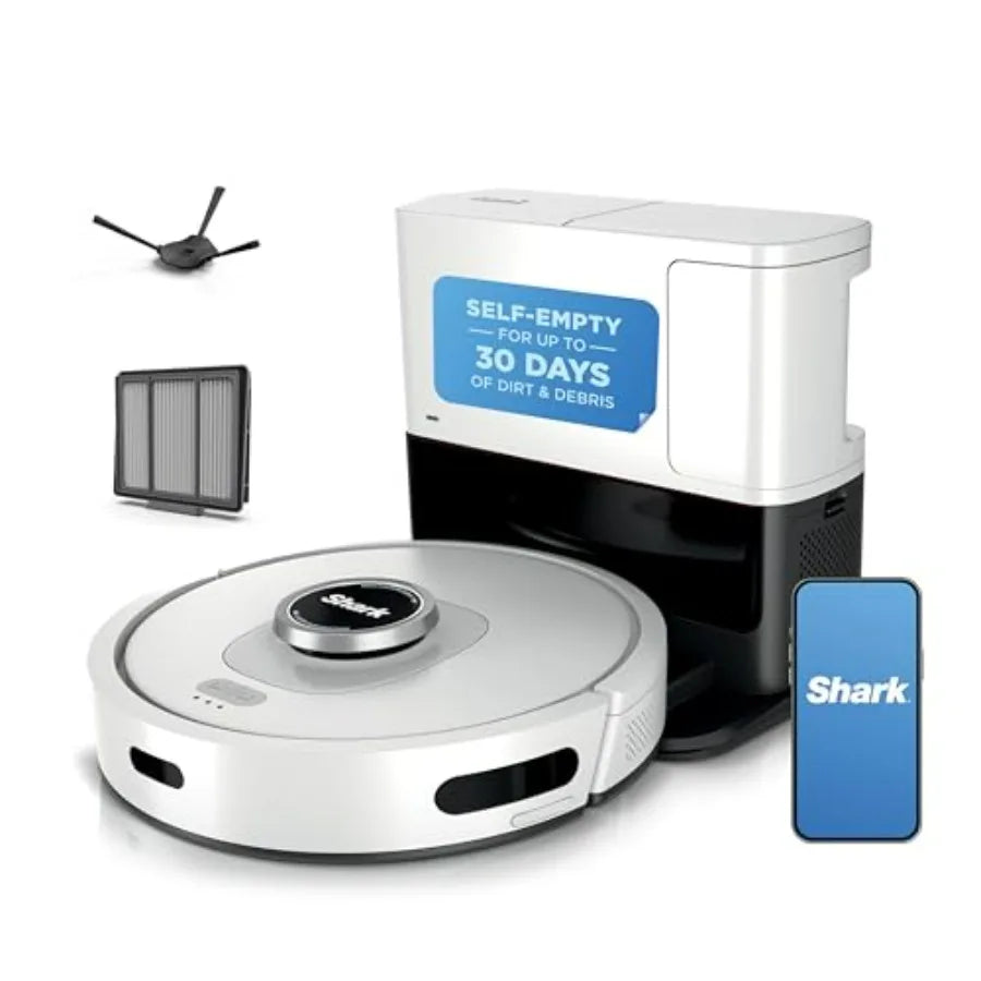Robot Vacuum With Powerful Suction Self Empty Base Pet Hair