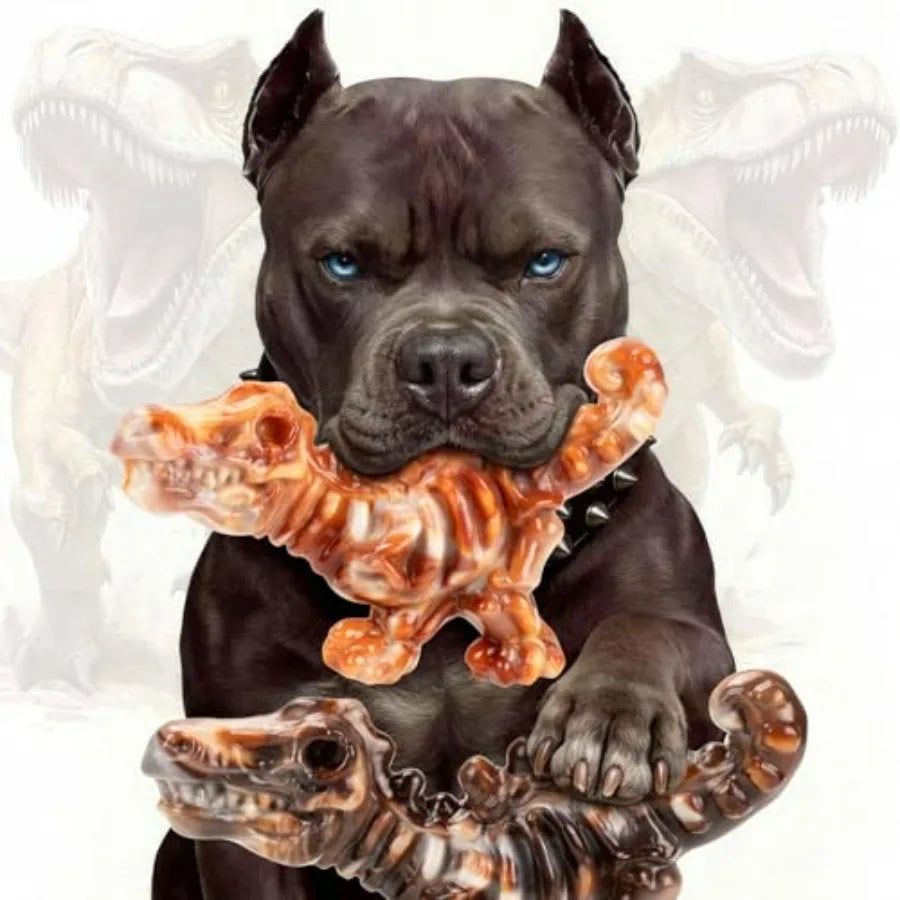 Indestructible Nylon Dog Chew Toys For Aggressive Chewers Bacon Flavor