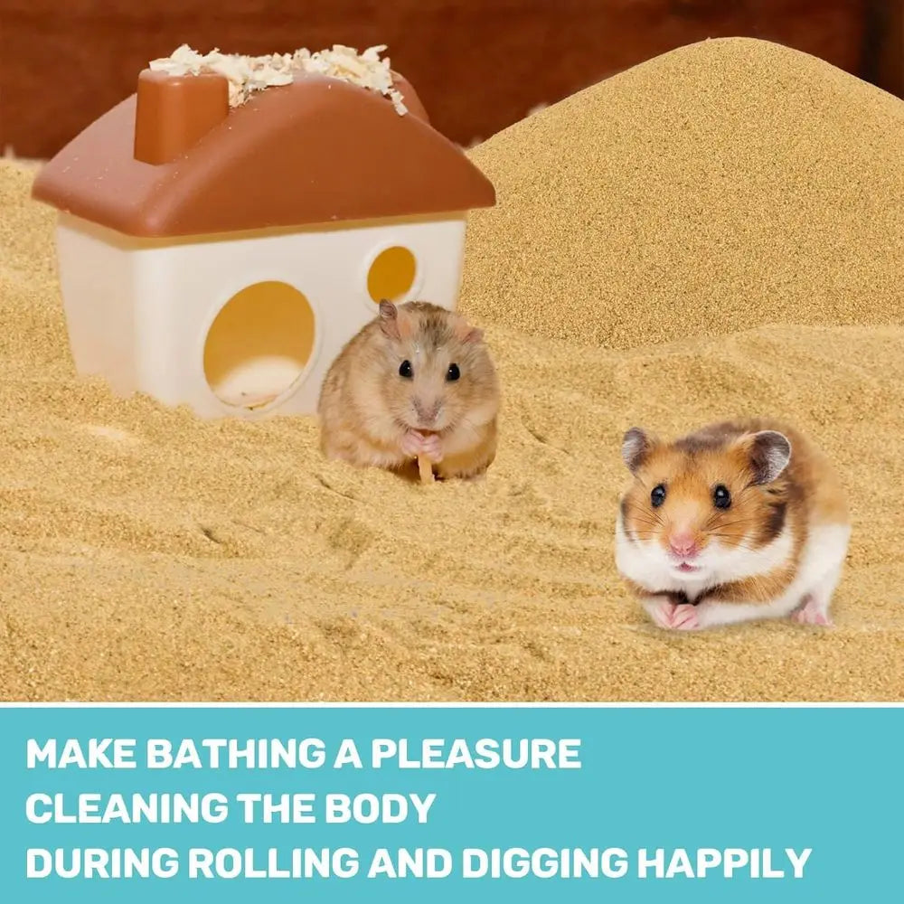 Hamster Desert Sand 15OZ Sand Bath Reptile Hermit Crab Dwar Hamster Chinchilla Gerbil Turtle Zoo Med Repti Sand Substrate Hamste