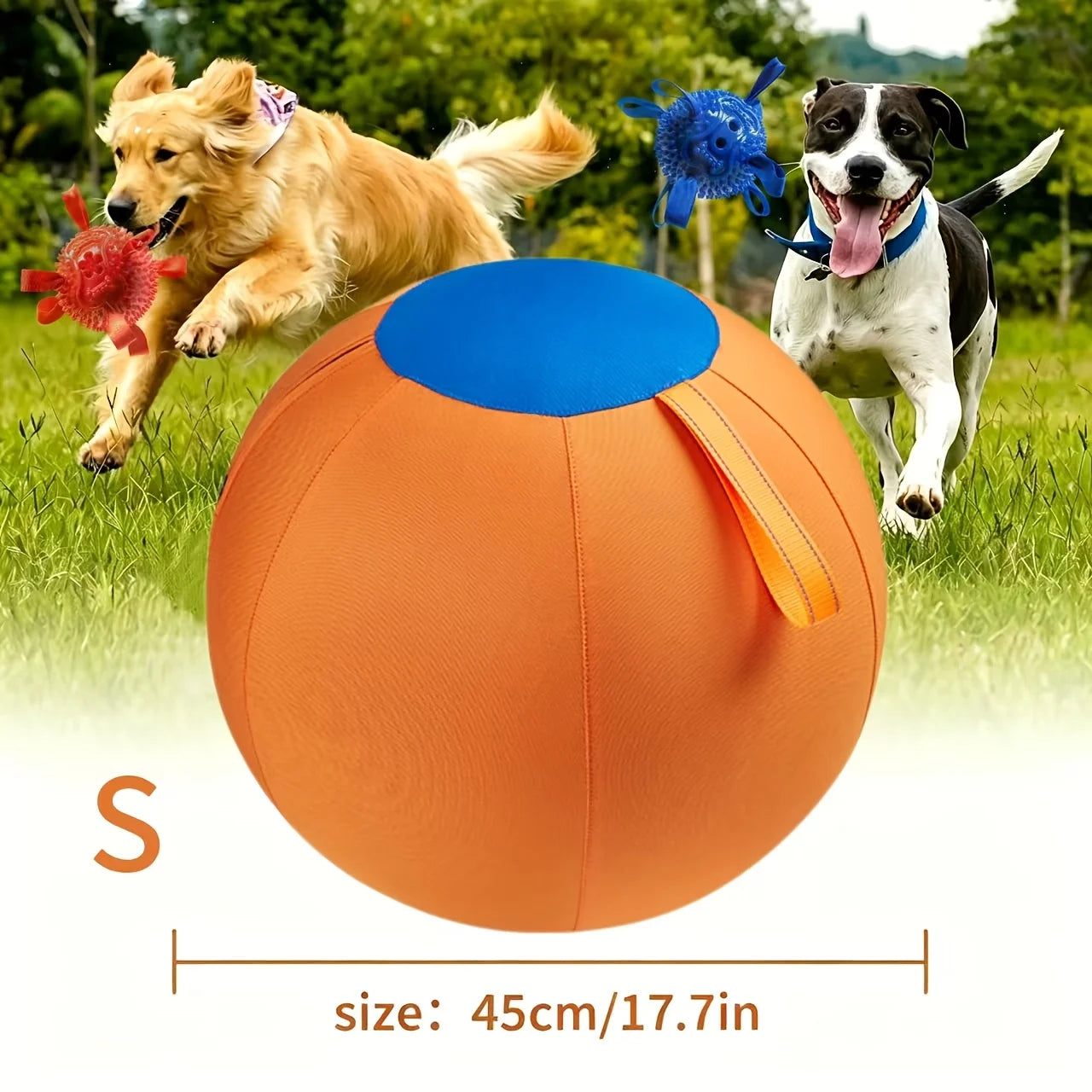 Pet Dog Ball Toy, Dog Balls For Golden Retrievers, Chew-resistant Balls For Fun, Entertaining Balls For Shiba Inu And Corgi To Play By Themselves, Pet Training Balls, Dog Balls And Toys, Polo Balls For Bulldogs, Australian Sh