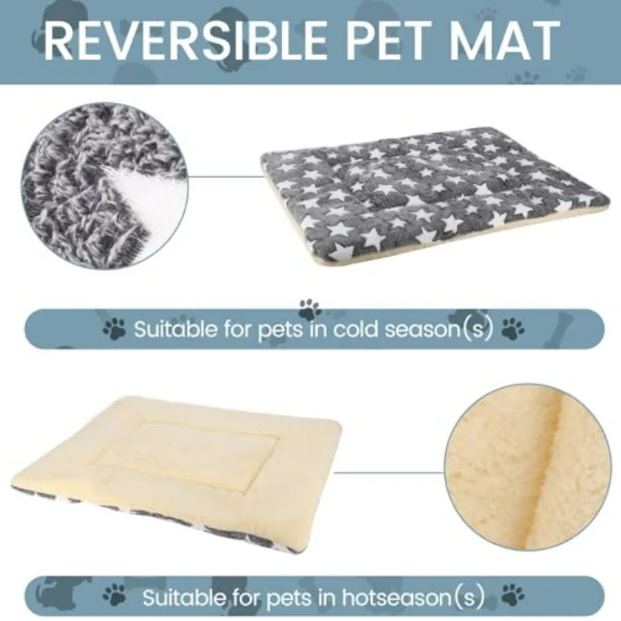 Dog Bed mat Pet mat Dog Box mat Machine Washable Grey