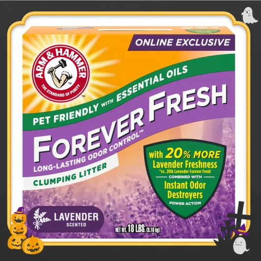 Lavender Infused Clumping Cat Litter For Odor Control