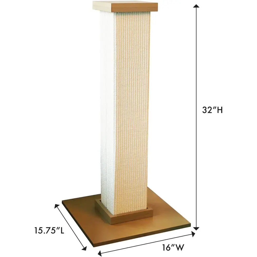 Pioneer Pet Scratching Post Beige